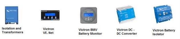 victron isoltaion transformer, ve.ne, bmv 600 and 602 battery monitor, dc to dc converter, battery isolator
